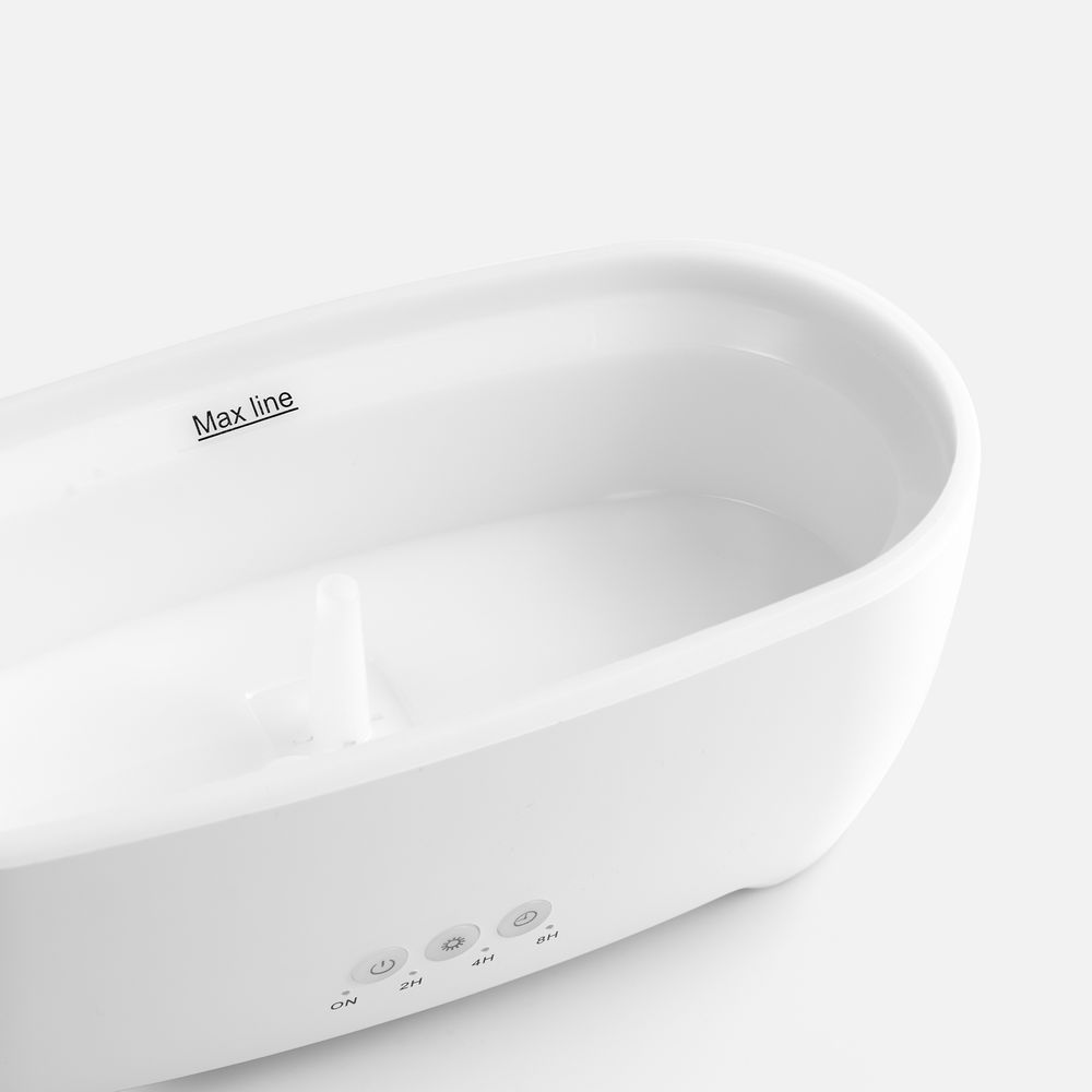 Увлажнитель-ароматизатор Steam Spin, белый с серым — изображение 6