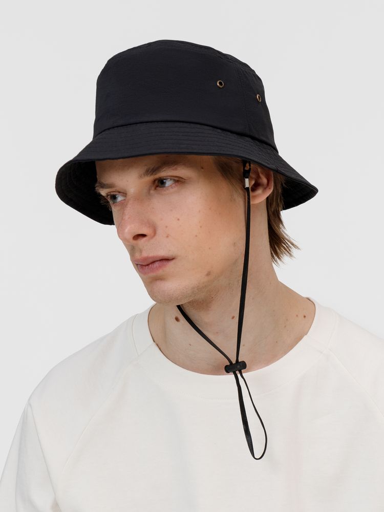 Панама Pana Vista, черная — изображение 9