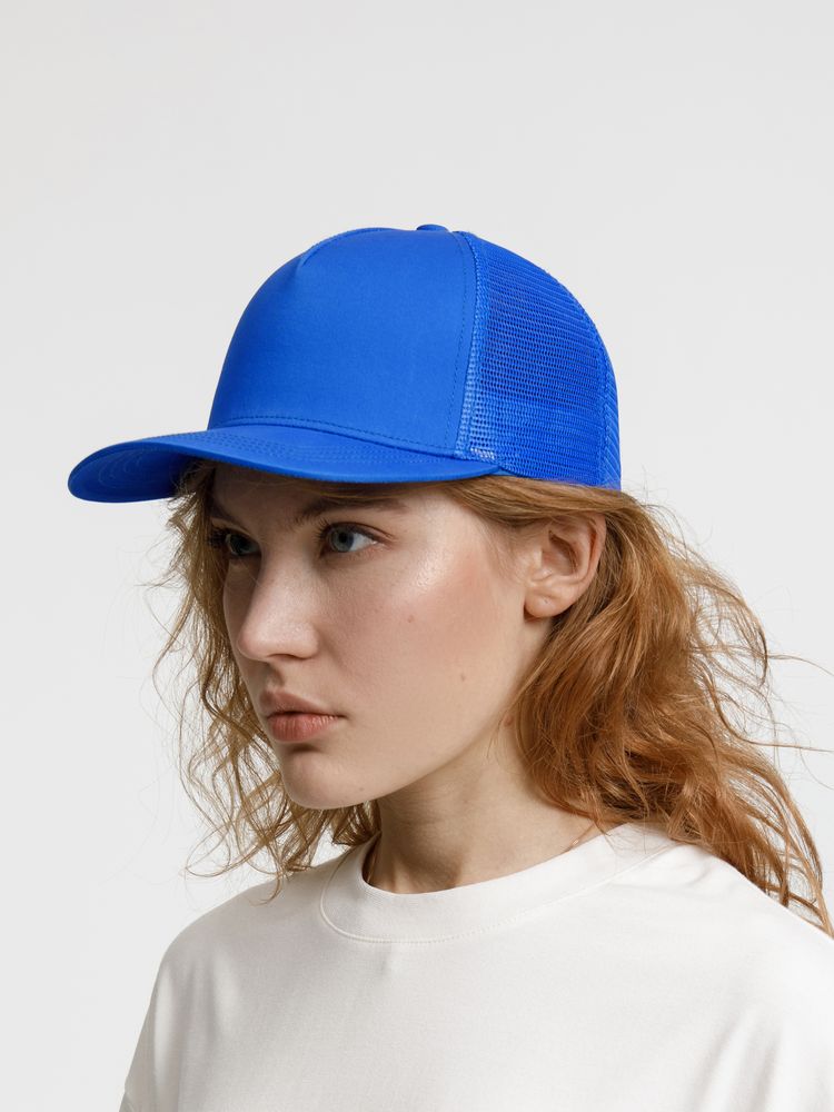 Бейсболка Seguro Air, ярко-синяя — изображение 7