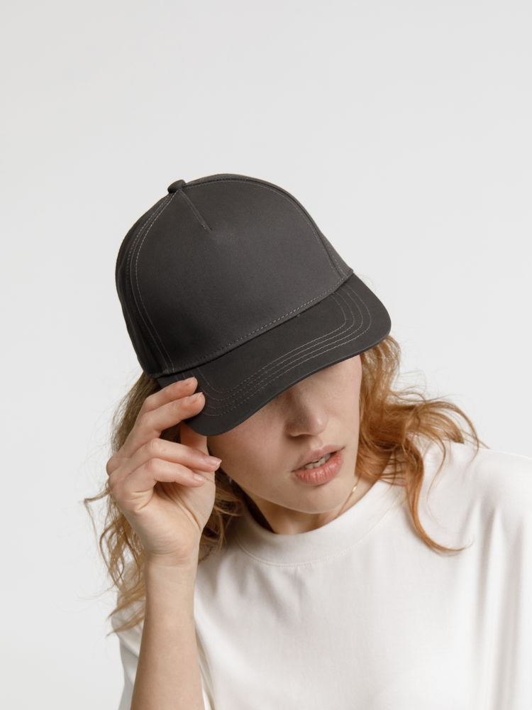 Бейсболка Seguro, серая — изображение 10