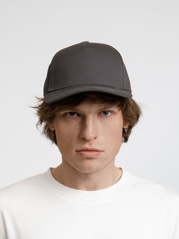 Бейсболка Seguro, серая — изображение 11