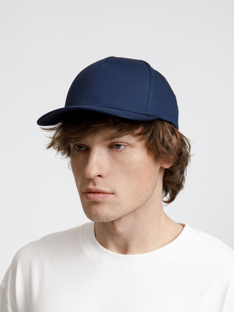 Бейсболка Seguro, темно-синяя — изображение 7