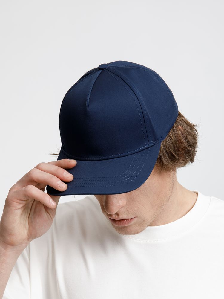 Бейсболка Seguro, темно-синяя — изображение 10