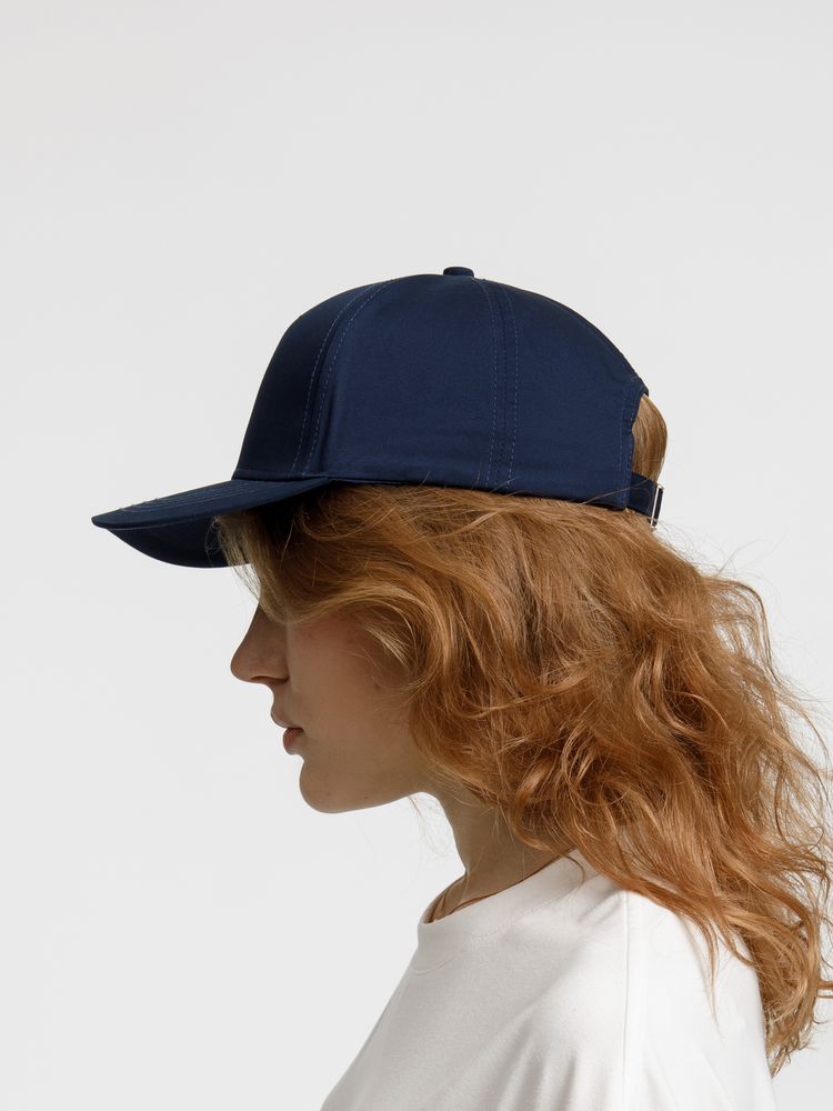 Бейсболка Seguro, темно-синяя — изображение 13