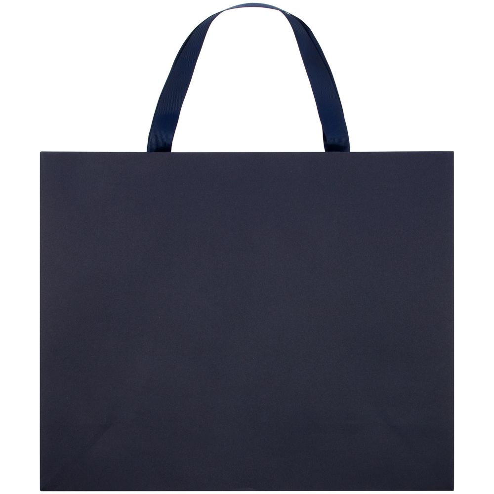 Пакет бумажный Manilla L, синий — изображение 3