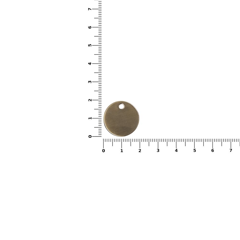 Шильдик металлический Alfa Sirkel, бронзовый — изображение 4