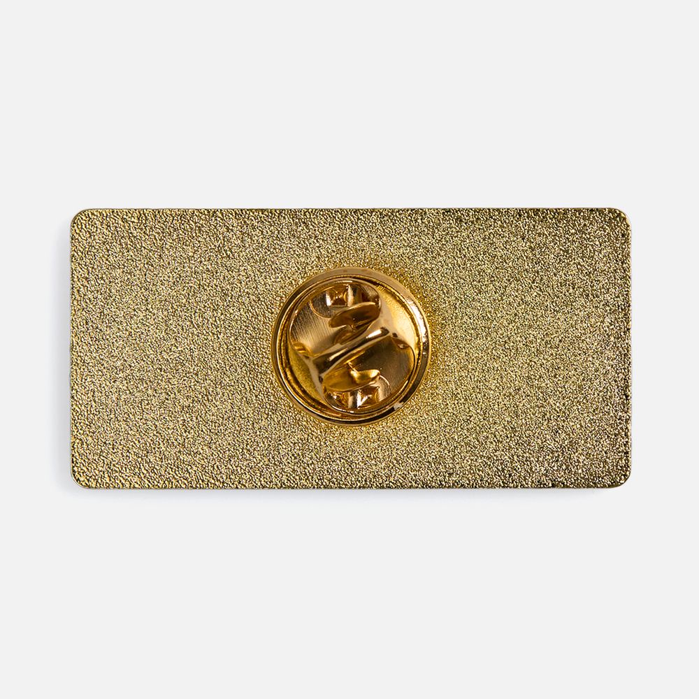 Значок Sanga Matto, золотистый глянцевый — изображение 4