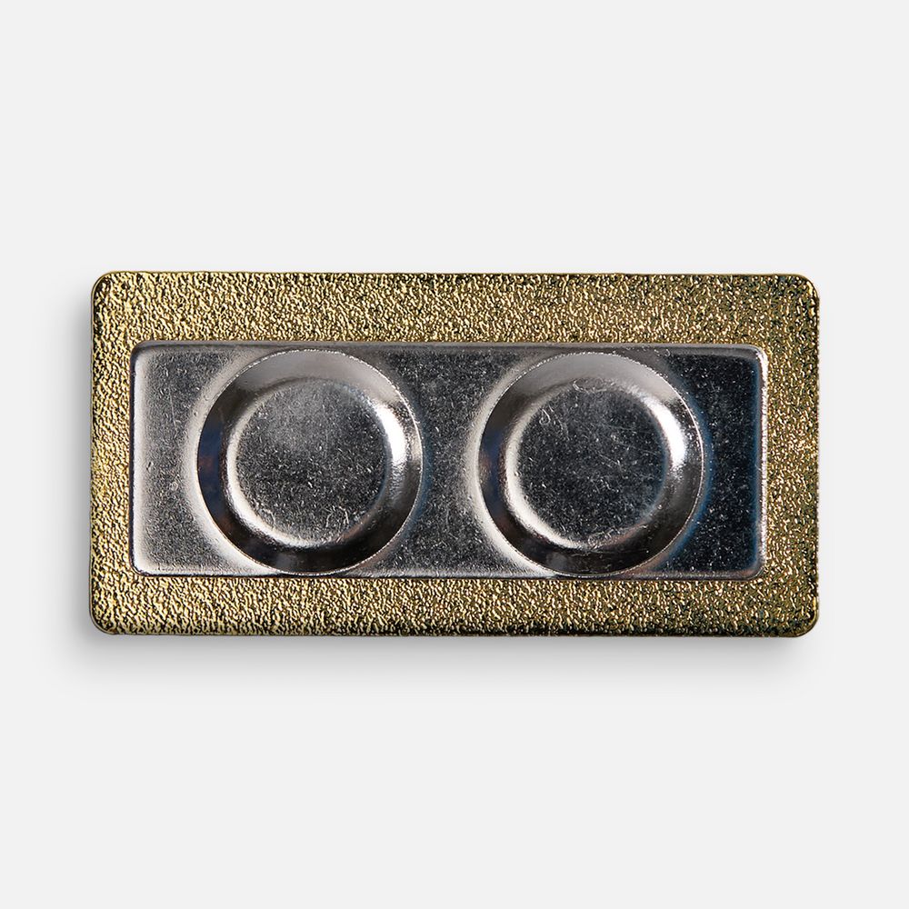 Значок Magnet Matto, золотистый глянцевый — изображение 4