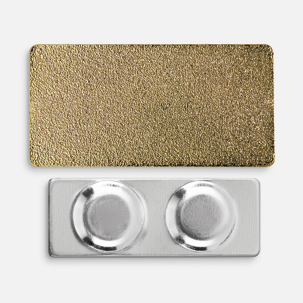 Значок Magnet Matto, золотистый глянцевый — изображение 5