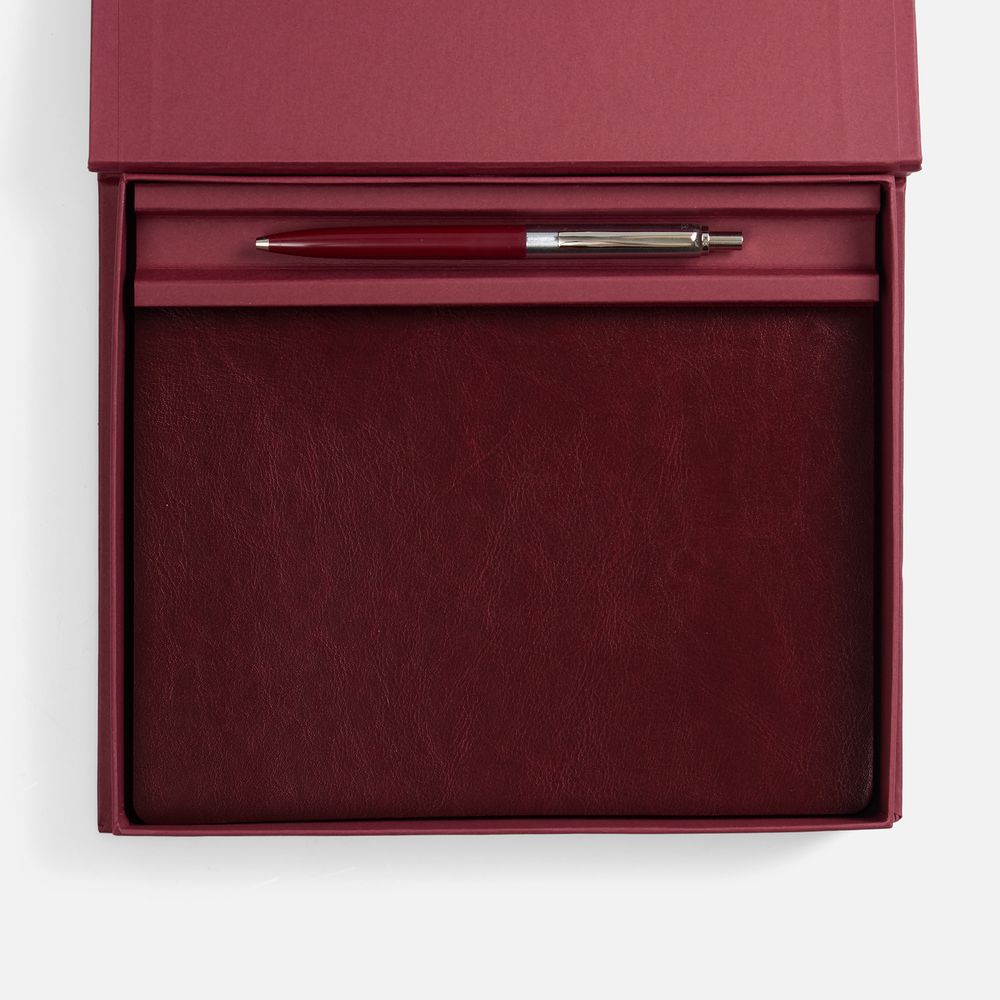 Набор Nebraska Flex, бордовый с серебристым — изображение 3