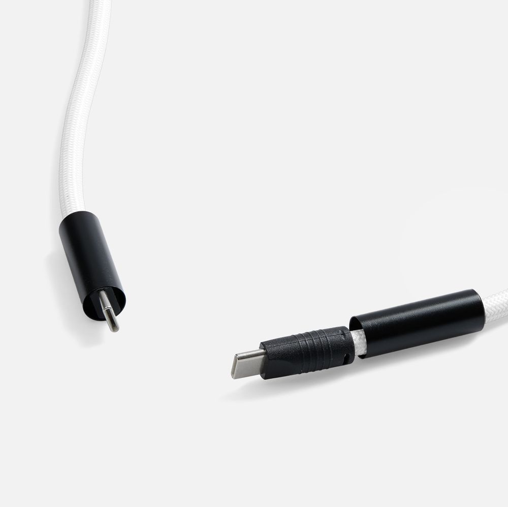 Кабель-ланьярд energyFlex Power Delivery 60 Вт, белый — изображение 5