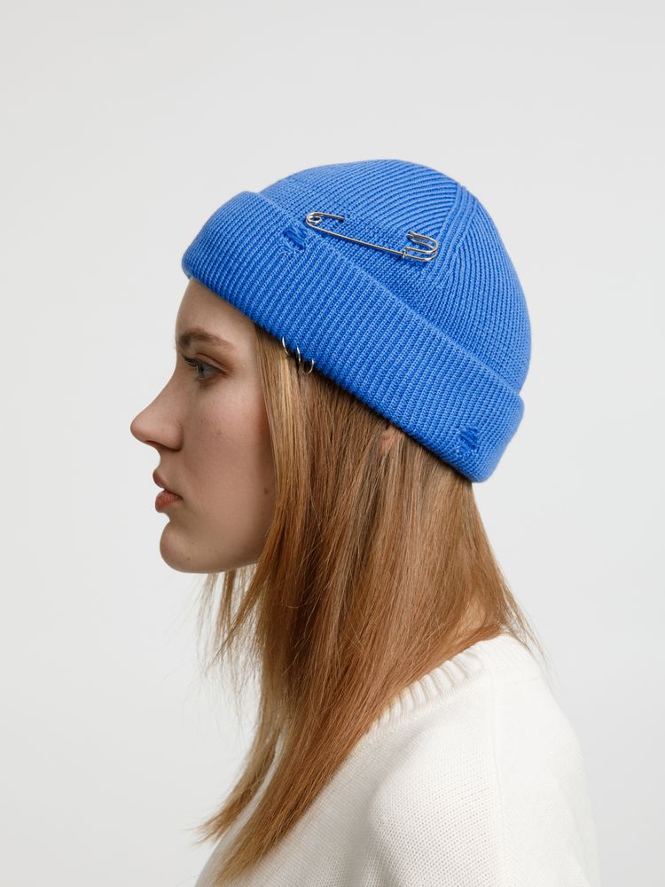 Шапка Pricker, синяя (аква) — изображение 13