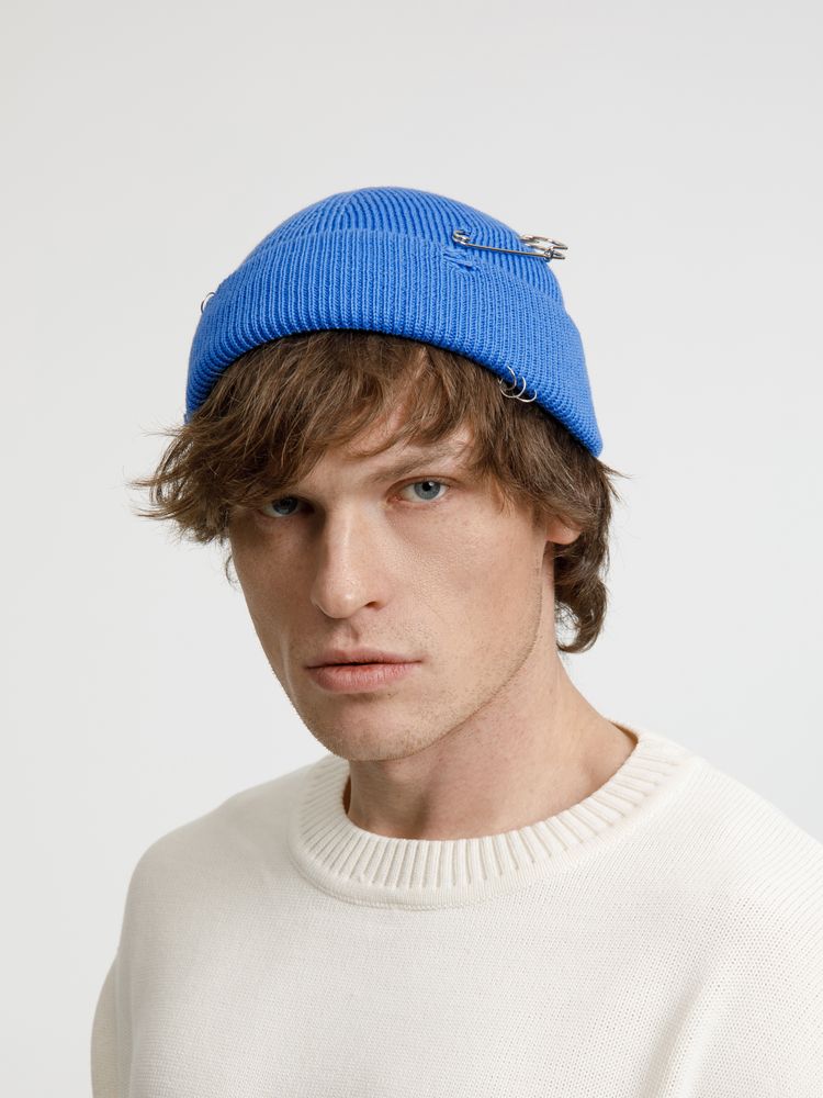 Шапка Pricker, синяя (аква) — изображение 9