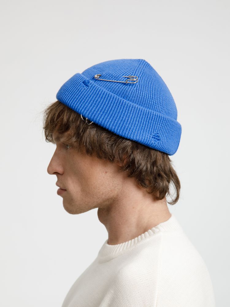 Шапка Pricker, синяя (аква) — изображение 10