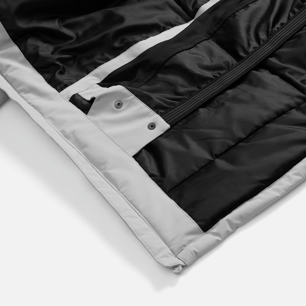 Куртка-парка унисекс Sfera, светло-серая — изображение 14