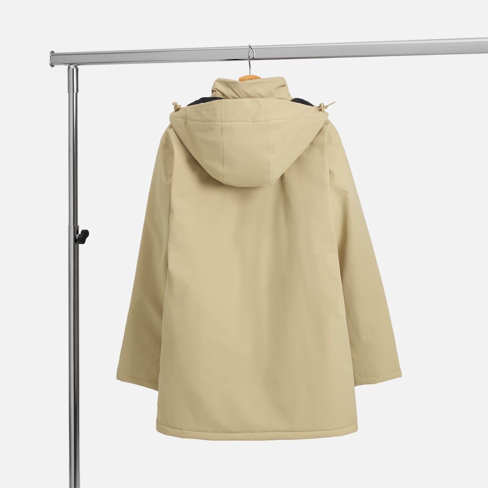Куртка-парка унисекс Sfera, бежевая — изображение 4
