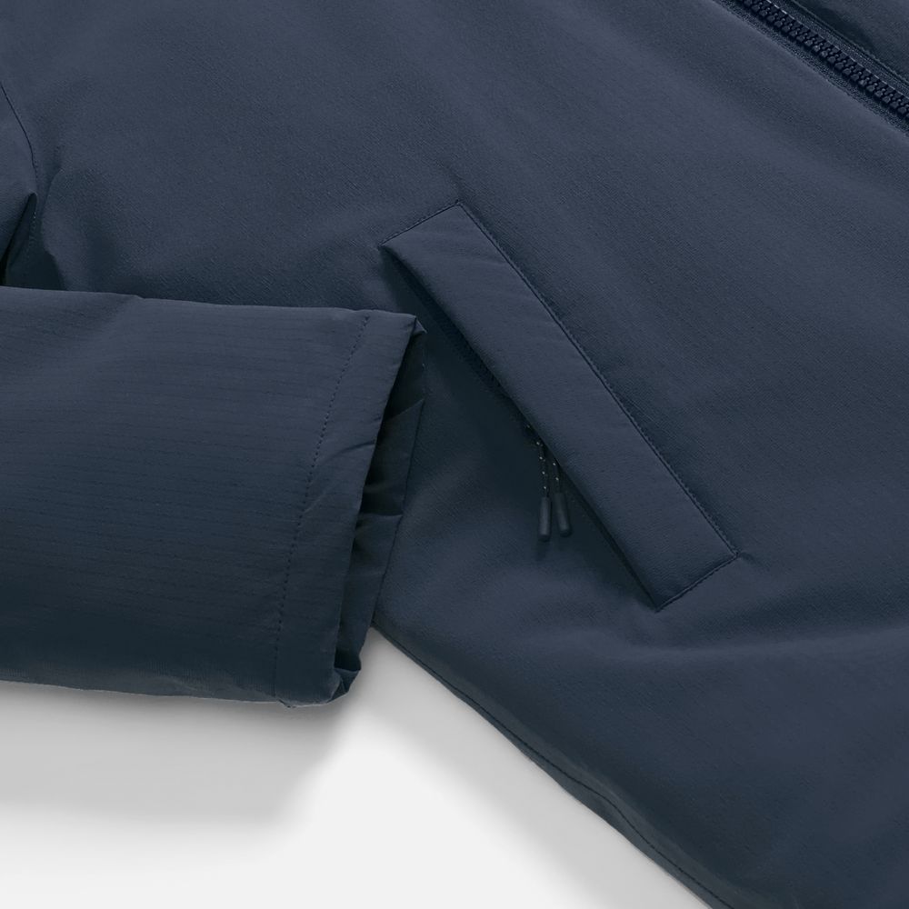 Куртка-парка унисекс Sfera, темно-синяя — изображение 7