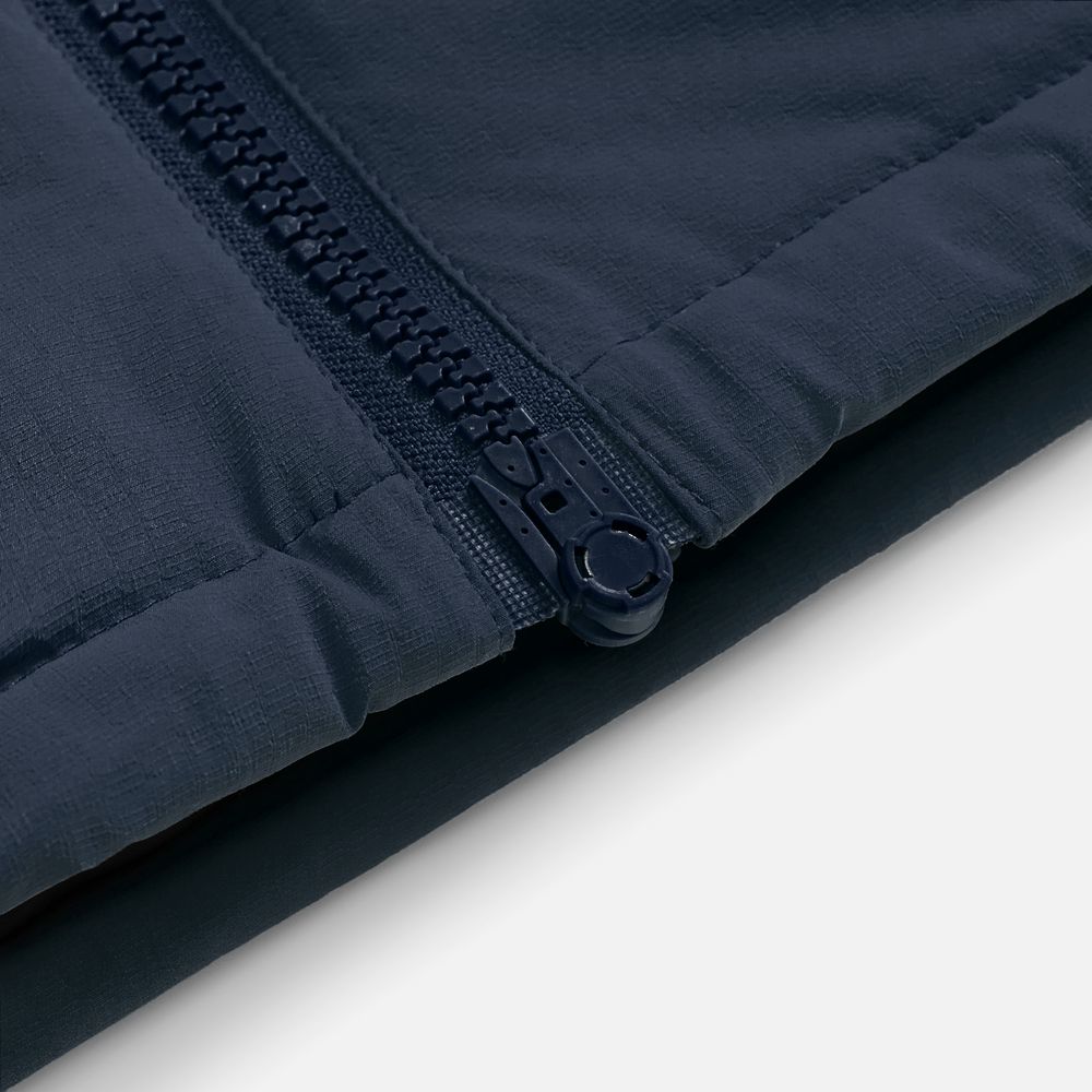 Куртка-парка унисекс Sfera, темно-синяя — изображение 8