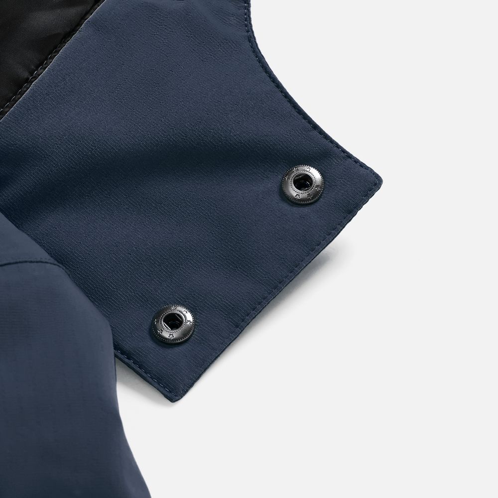 Куртка-парка унисекс Sfera, темно-синяя — изображение 9