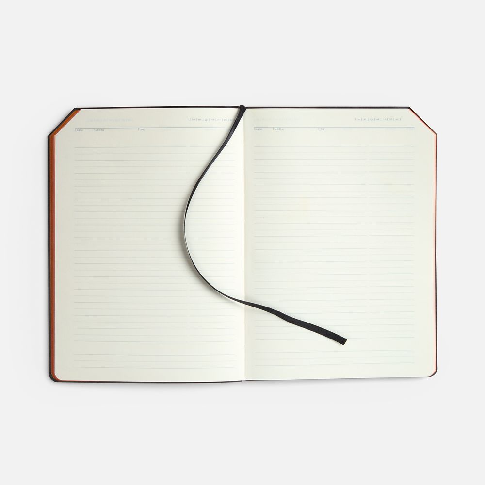 Ежедневник Espresso, недатированный, оранжевый — изображение 8