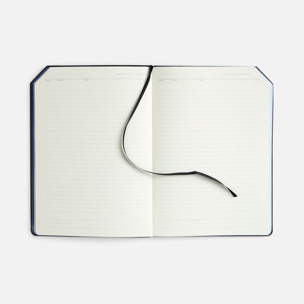 Ежедневник Espresso, недатированный, синий — изображение 8