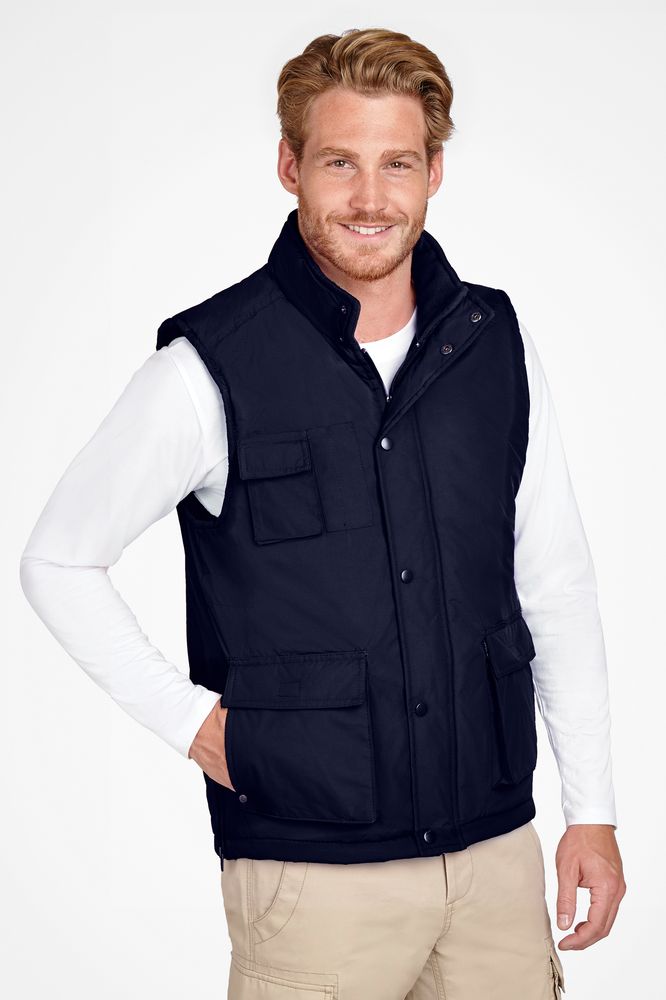 Жилет Wells, темно-синий — изображение 9