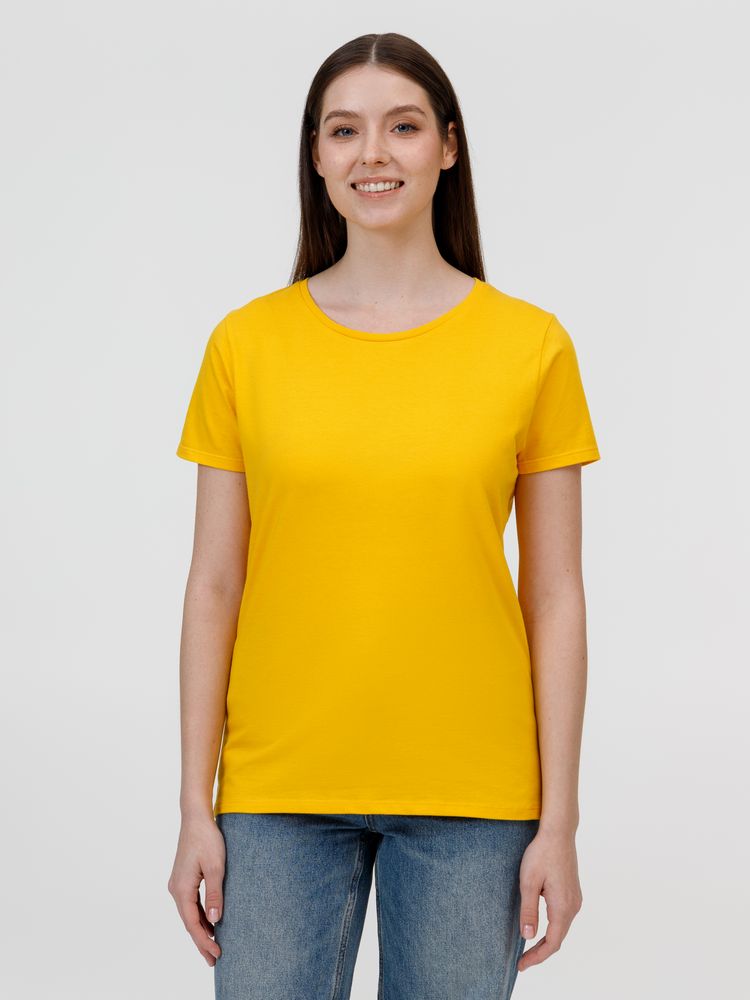 Футболка женская E190 серый меланж — изображение 3