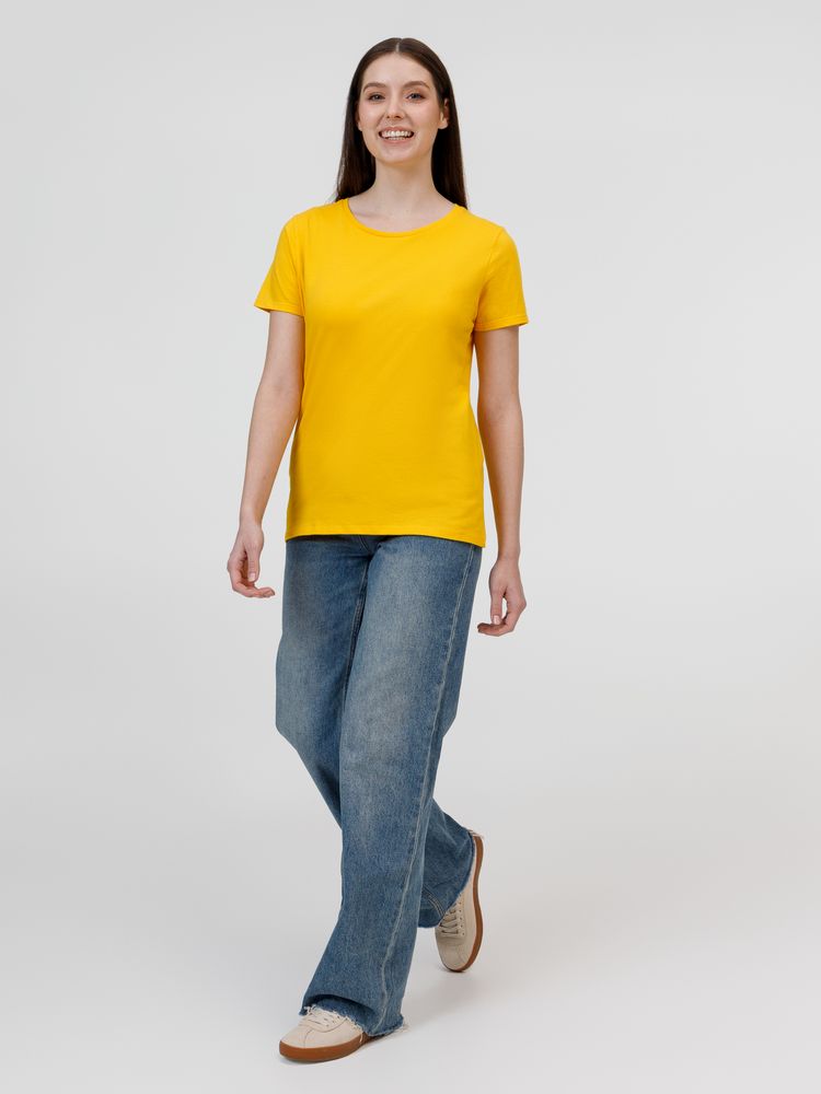 Футболка женская E190 серый меланж — изображение 6