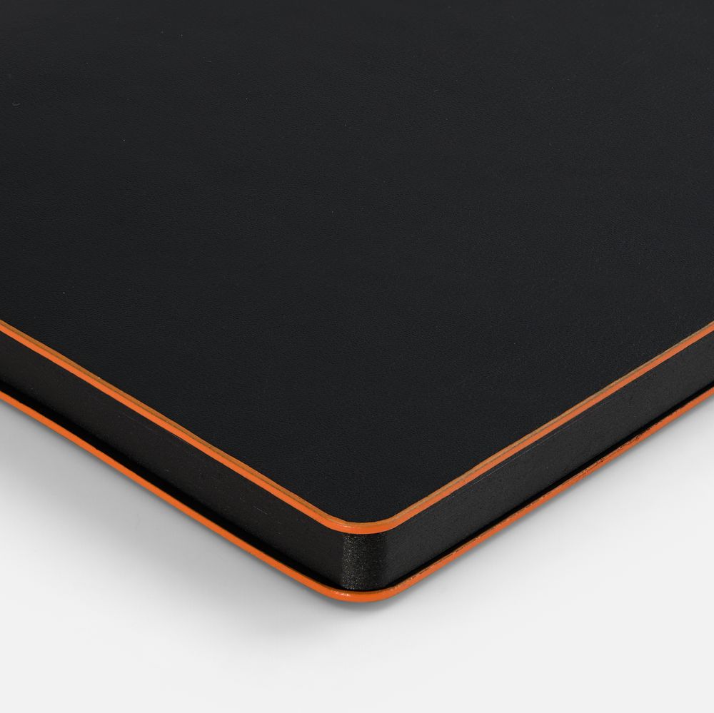 Ежедневник Trait, недатированный, черный с оранжевым — изображение 9