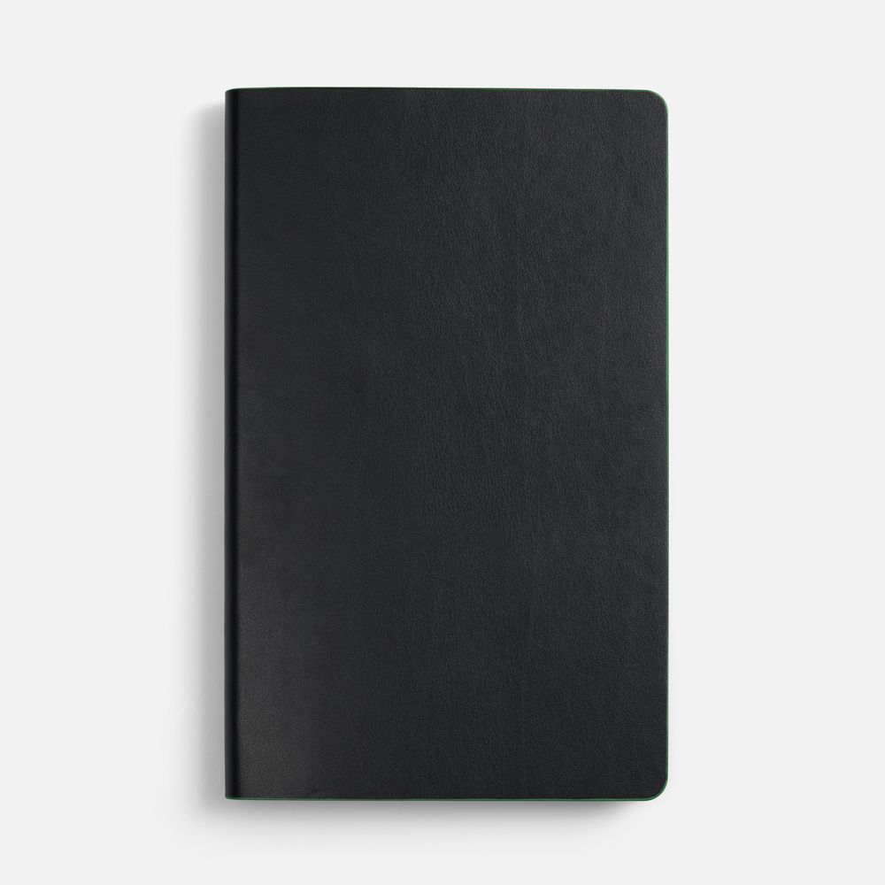 Ежедневник Trait, недатированный, черный с зеленым — изображение 5