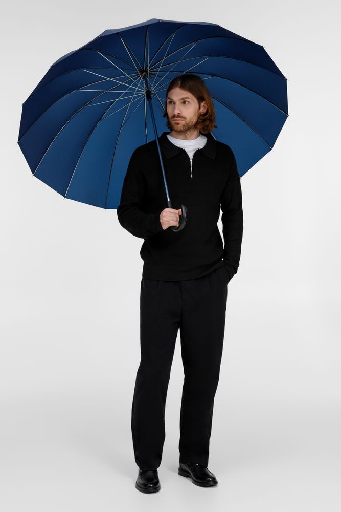 Зонт-трость Hit Golf, темно-синий — изображение 10