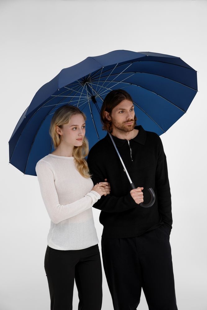 Зонт-трость Hit Golf, темно-синий — изображение 8