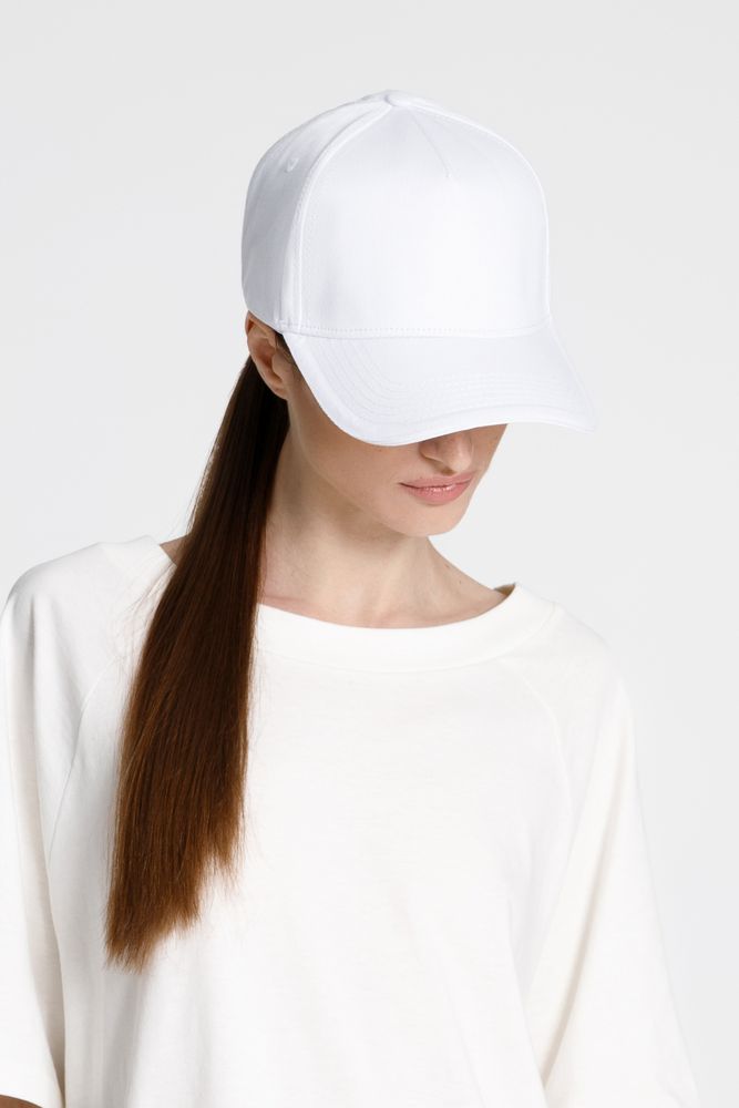 Бейсболка C1, белая — изображение 7