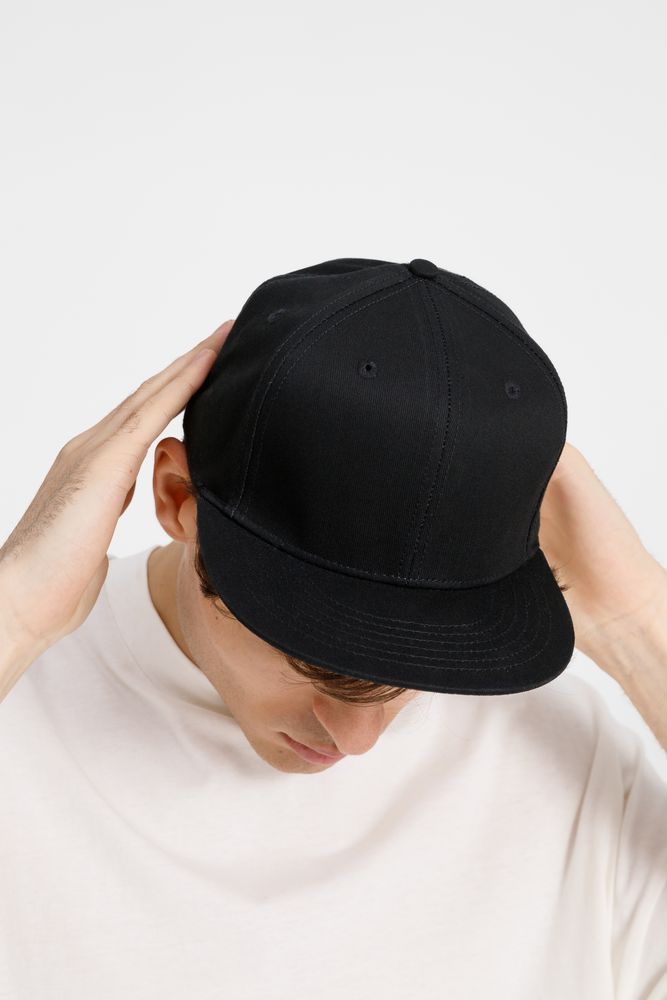 Бейсболка C2, черная — изображение 6