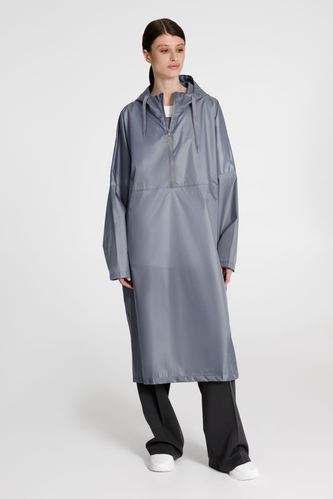 Дождевик-анорак R1, серый — изображение 4