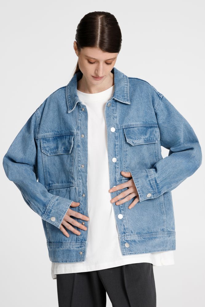 Куртка джинсовая O2, голубая — изображение 4