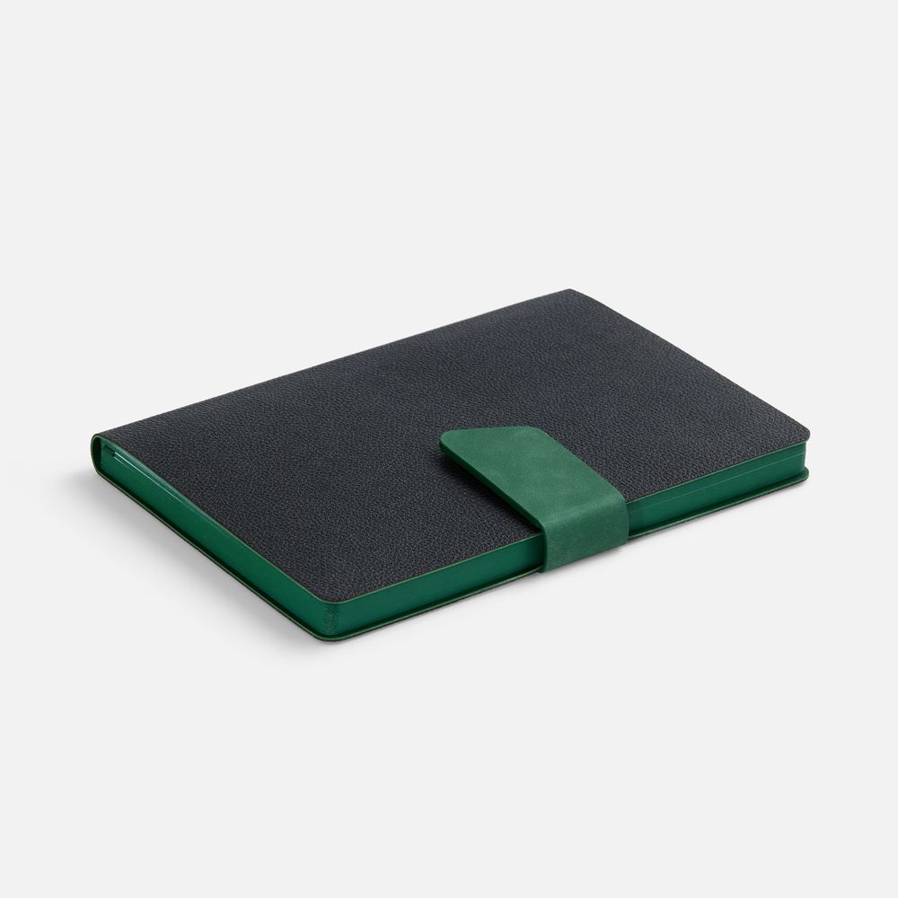 Ежедневник Boom, недатированный, черный с зеленым — изображение 5