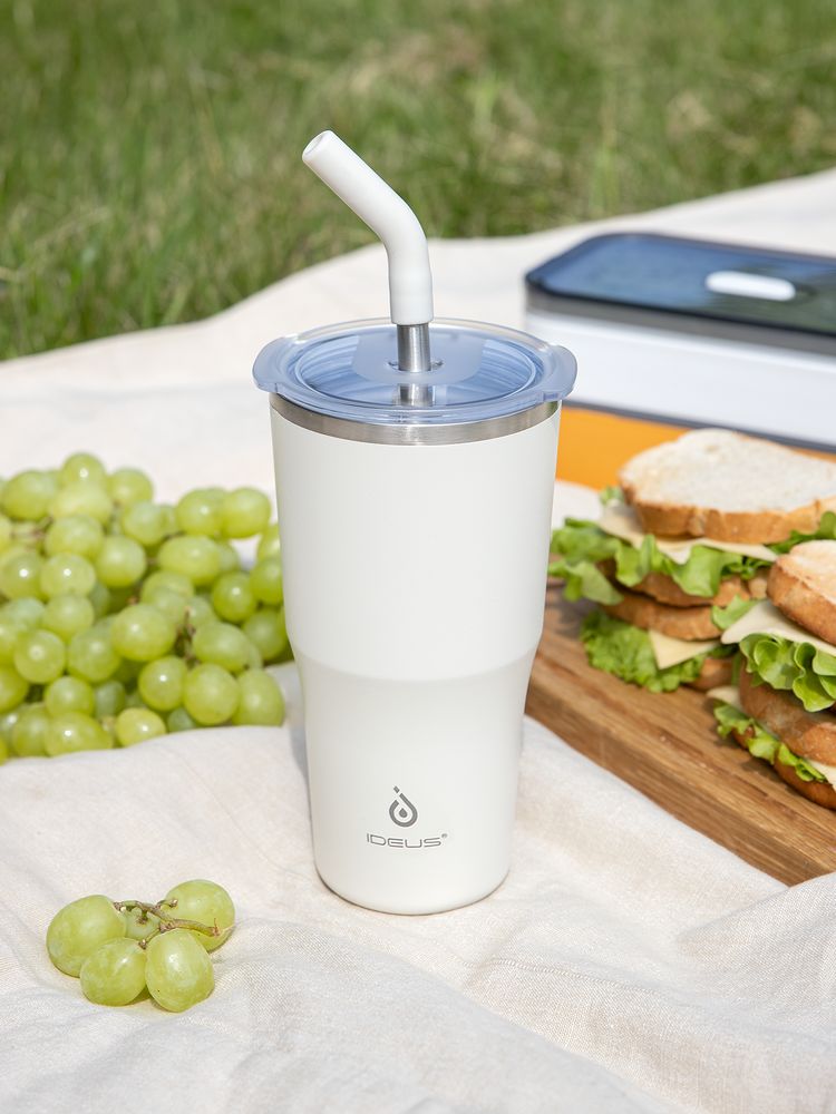 Термостакан Sapporo М, белый (молочный) — изображение 12