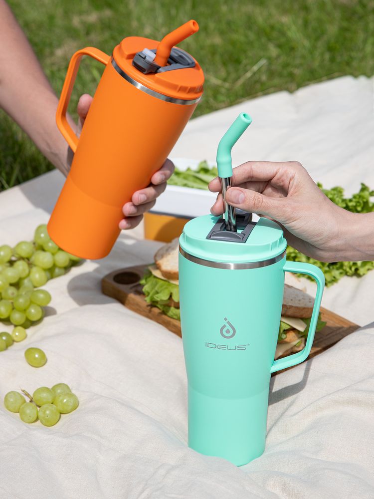 Термостакан Kasumigaoka, бирюзовый — изображение 17