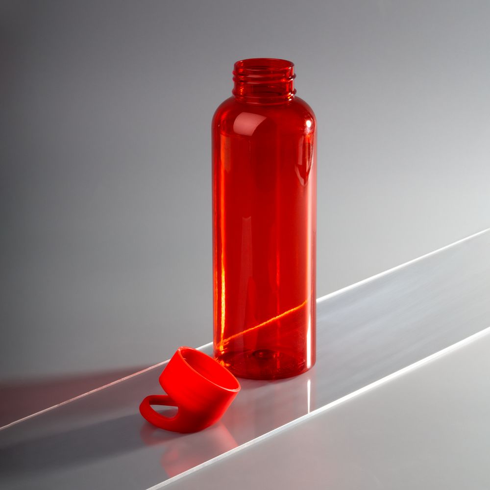 Бутылка для воды Plaske, красная — изображение 7