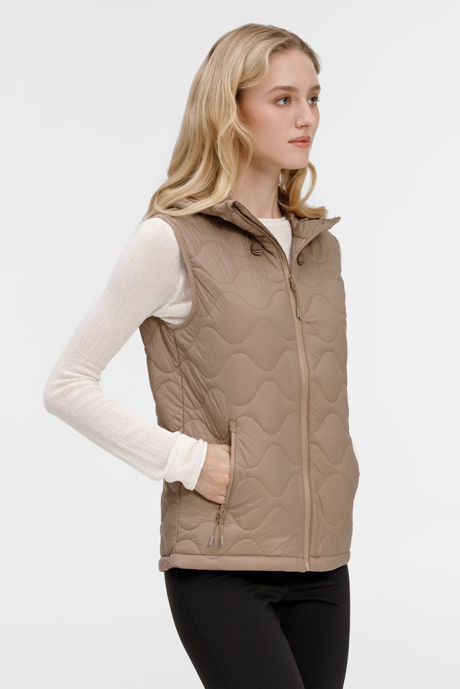 Жилет унисекс Tarnaby, бежевый — изображение 15