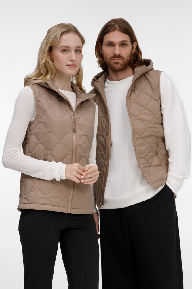 Жилет унисекс Tarnaby, бежевый — изображение 17