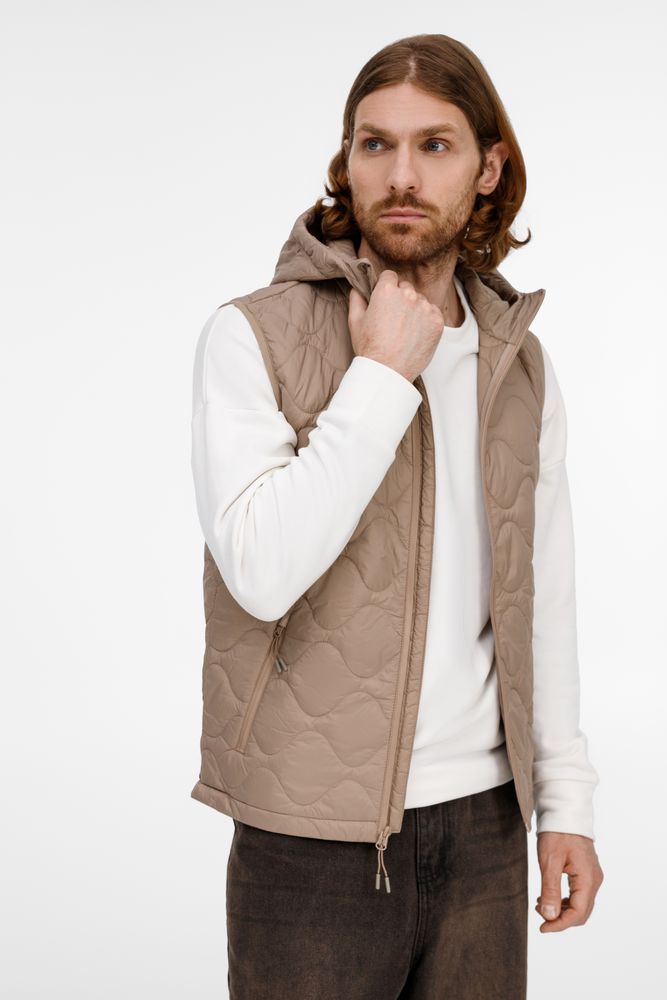 Жилет унисекс Tarnaby, бежевый — изображение 11