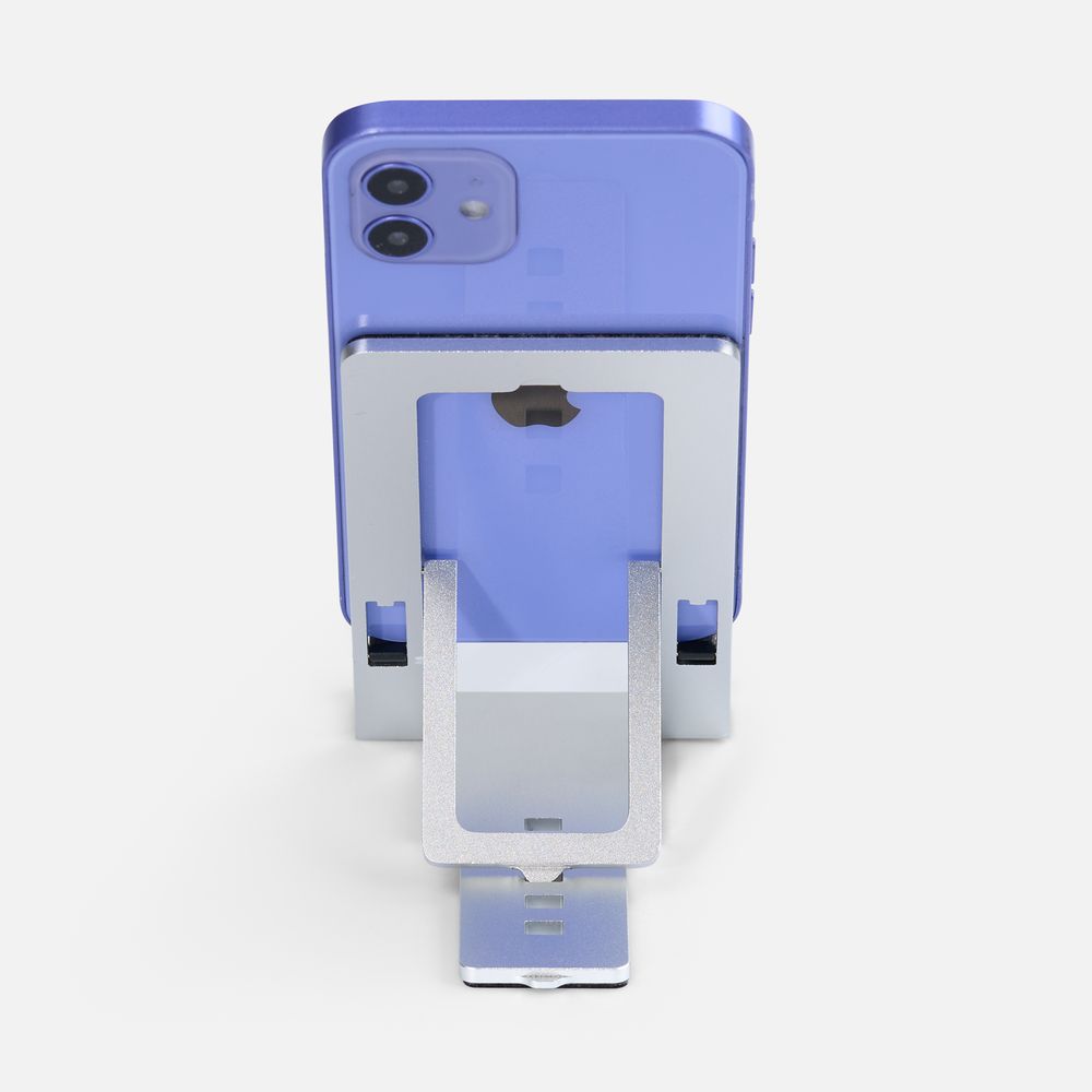 Подставка для смартфона Tactic, серебристая — изображение 10