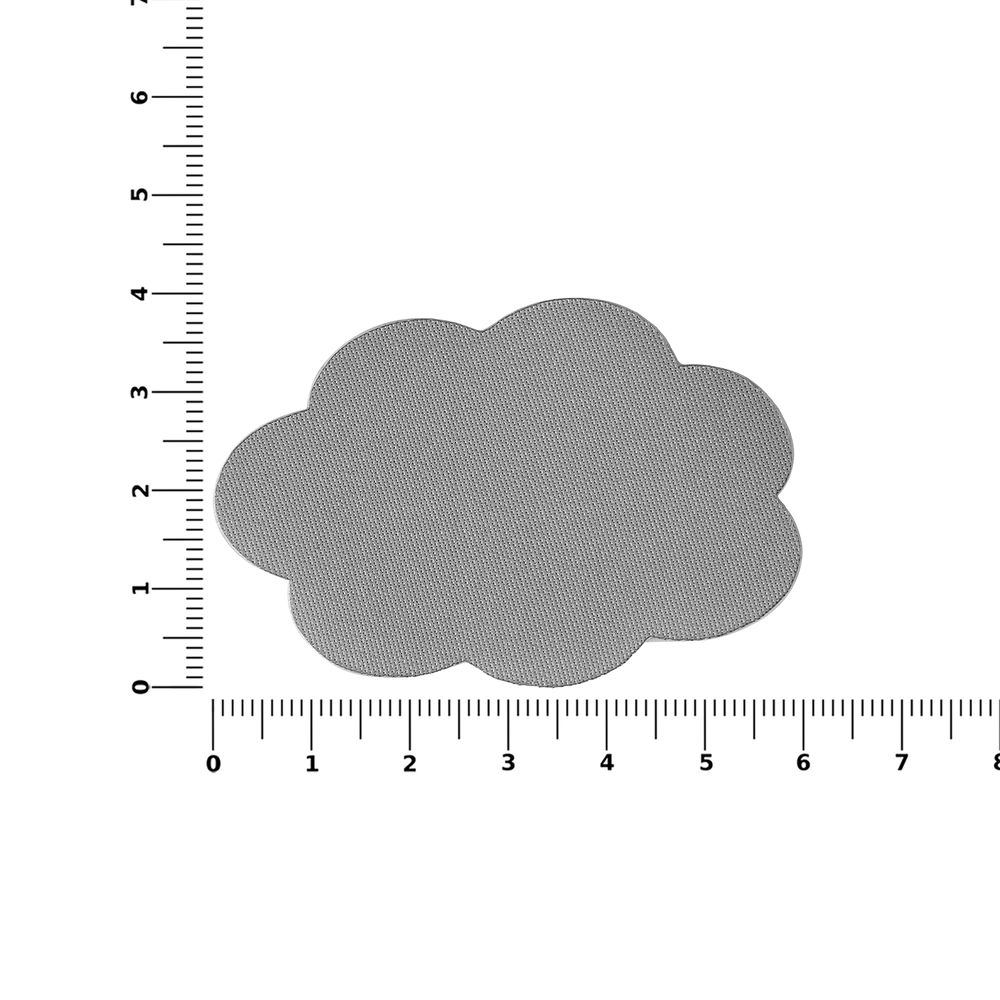 Наклейка тканевая Lunga Calum, L, серая — изображение 3