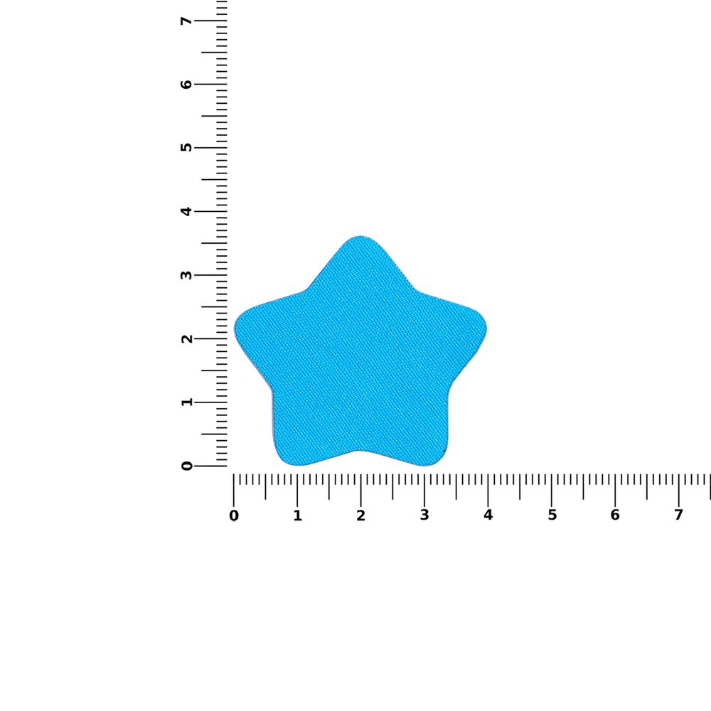 Наклейка тканевая Lunga Bial, M, голубая — изображение 3