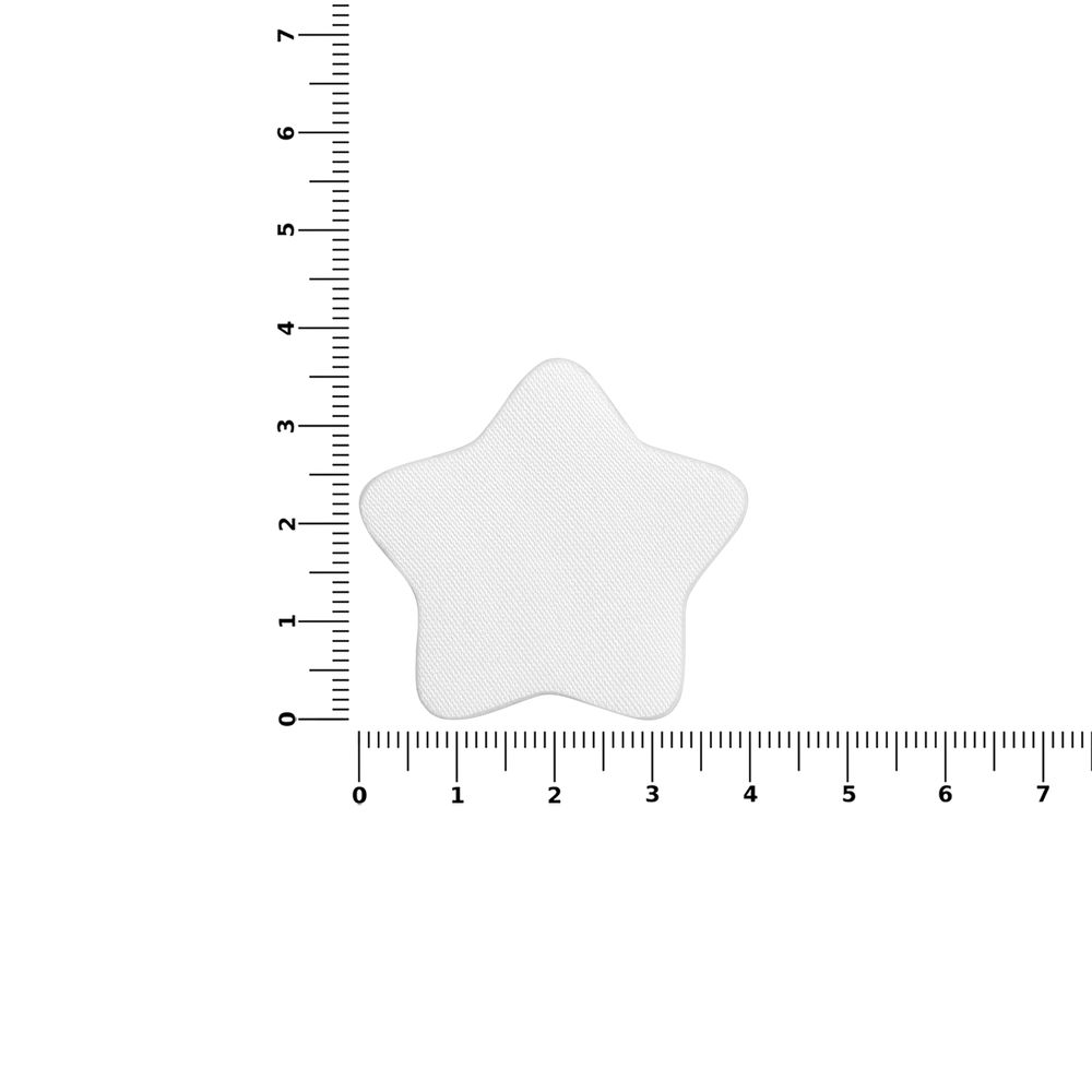 Наклейка тканевая Lunga Bial, M, белая — изображение 3