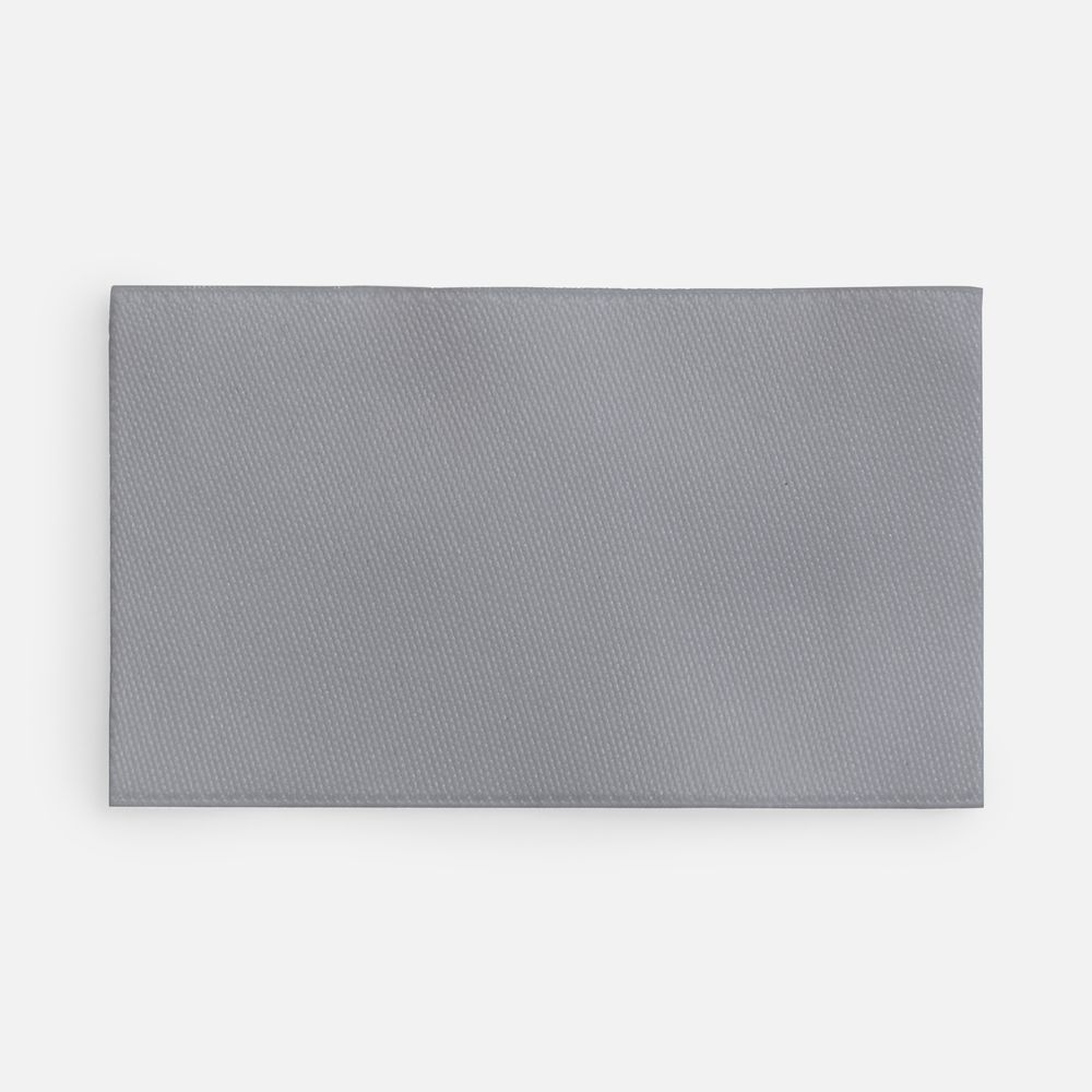 Лейбл тканевый Epsilon, M, серый