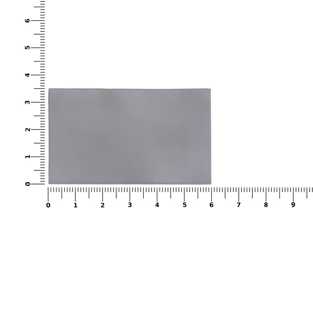 Лейбл тканевый Epsilon, M, серый — изображение 4