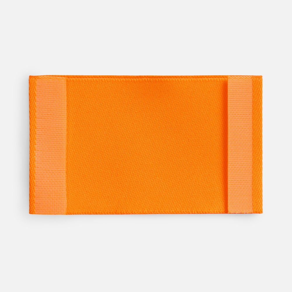 Лейбл тканевый Epsilon, M, оранжевый неон — изображение 3